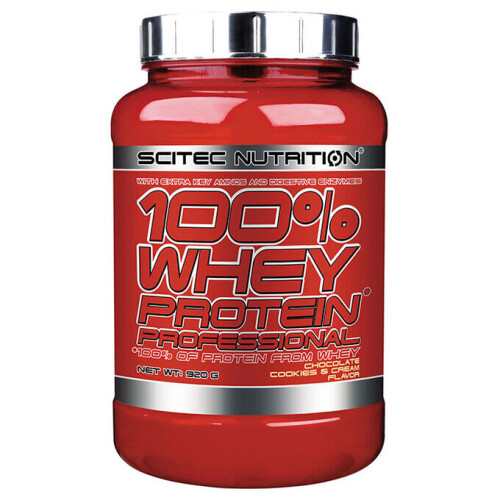 (Vanilla) 100% Whey Protein Professional 920g  Gym 1
