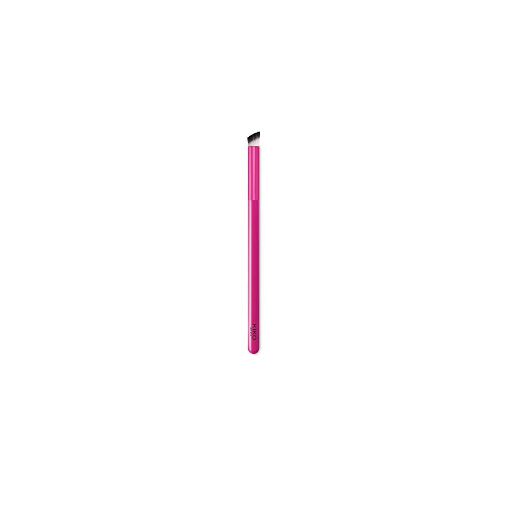 Kiko Milano Smart Blending Brush 201 | Angled Eye Contour Brush With Synthetic Fibres For Blending