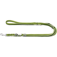 HUNTER Adjustable leash Hilo 20/200 mesh, lime