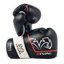 (12 oz) RIVAL BOXING RS2V SUPER SPARRING GLOVES 2.0 - BLACK