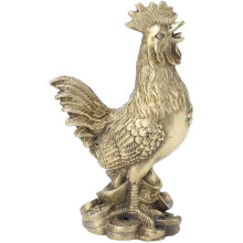 Hilitand Rooster Statue Brass Feng Shui Decoration Meaning Health Wealth Good Luck