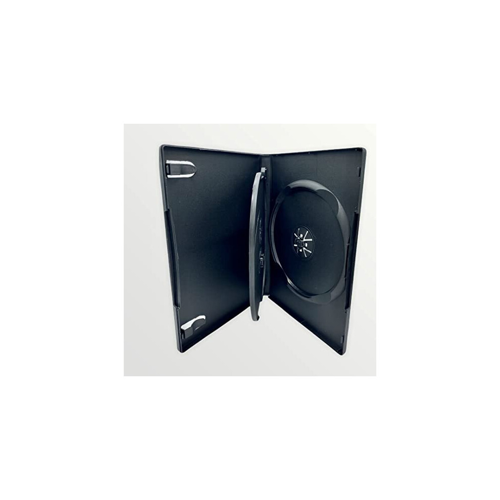 25 X Nexpak Triple Dvd Case With Swing Tray By Dragon Trading Black 3408273088799