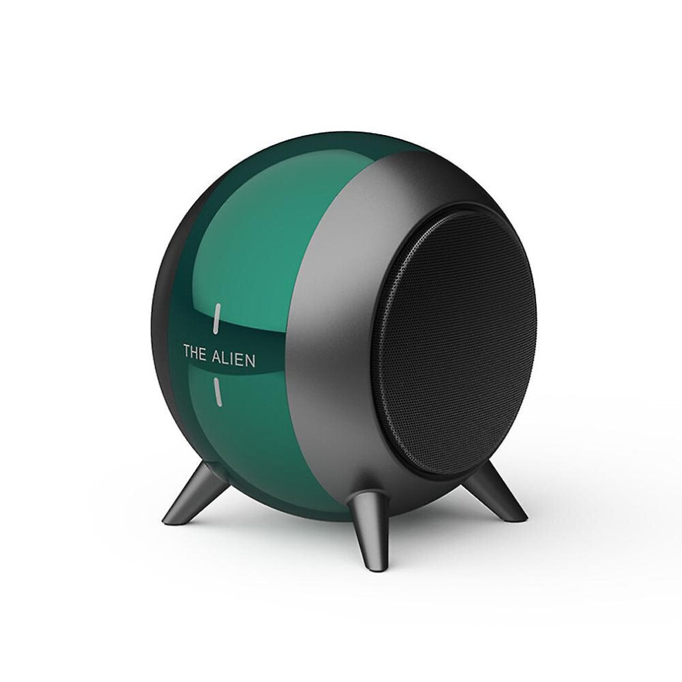 (Green) Mini Bluetooth Speaker Portable Stereo Music Player Loudspeaker With Charging Cable Green 768622505937