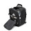 (black) Unisex Waterproof  Cabin Flight Backpack Travel School Shoulder Bag 5