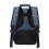 (navy) Unisex Waterproof  Cabin Flight Backpack Travel School Shoulder Bag 13