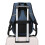 (navy) Unisex Waterproof  Cabin Flight Backpack Travel School Shoulder Bag 11