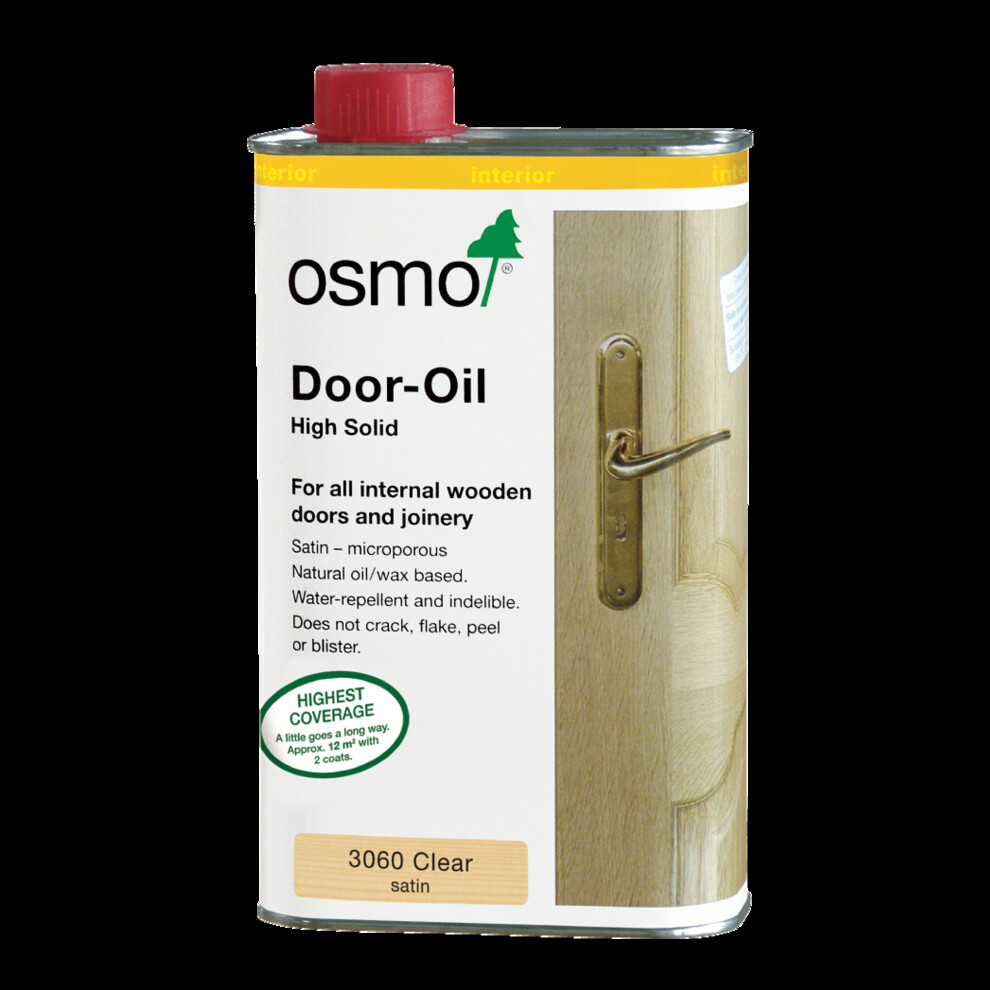 Osmo Door Oil - 1L - Raw Transparent Matt 3033