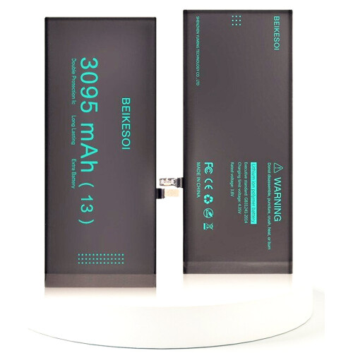 Beikesoi Replacement Battery Compatible With iPhone 13 (3095mAh)