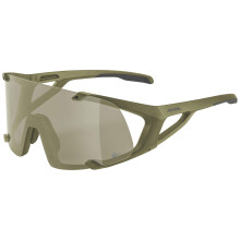 Alpina Hawkeye Q-Lite Cycling Glasses Olive Green