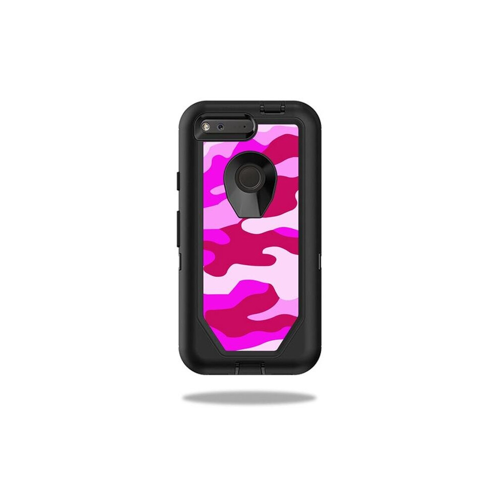MightySkins OTDGOPI5-Pink Camo Skin for Otterbox Defender Pixel 5 in. Case Wrap Cover Sticker - Pink Camo-image-OPC-P9ZM67K-NEW