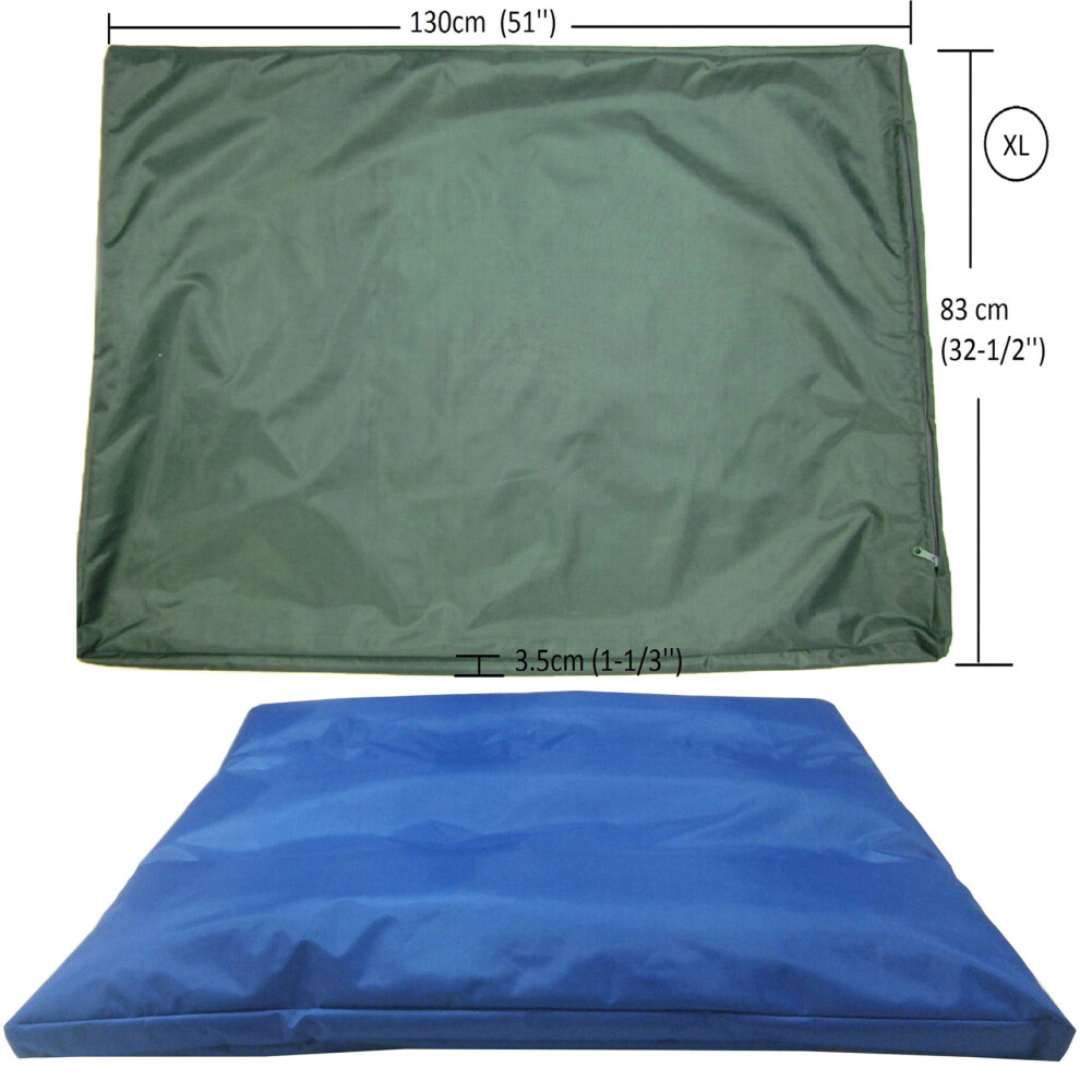 Blue XL Waterproof Dog Bed Cover