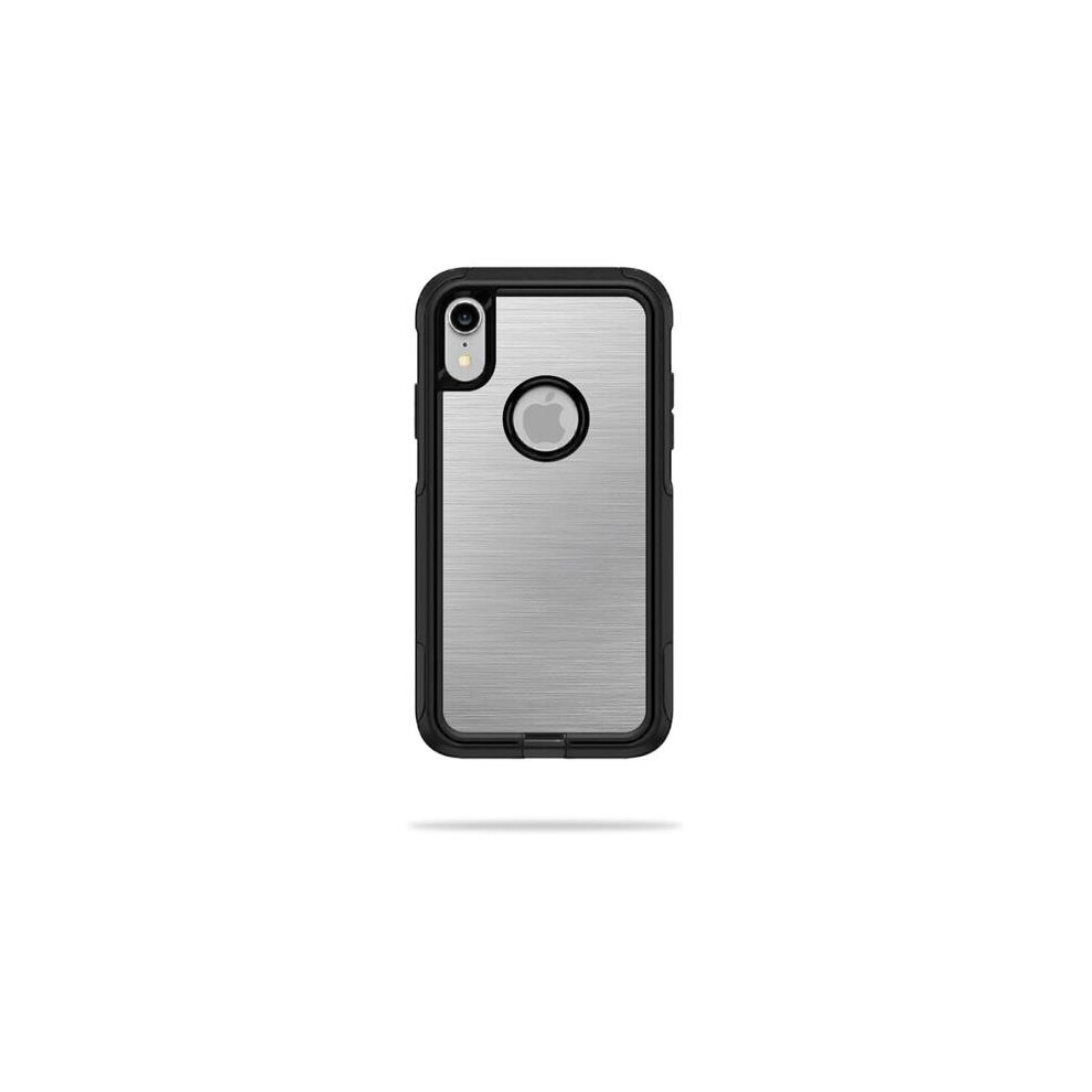 MightySkins OTCIPXR-Cold Steel Skin for Otterbox Commuter iPhone XR Case - Cold Steel-image-OPC-P9ZM6PF-NEW