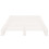 VidaXL vidaXL Pallet Bed Home Bed Frame White 75x190 cm Small Single Solid Wood Pine 5