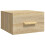 VidaXL vidaXL 2x Wall-mounted Bedside Cabinets Sonoma Oak Floating Bedside Wall Unit 6