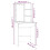 VidaXL vidaXL LED Dressing Table with Cabinet Sonoma Oak Engineered Wood Makeup Table 2