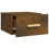 VidaXL vidaXL 2x Wall-mounted Bedside Cabinets Smoked Oak Floating Bedside Wall Unit 6