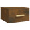 VidaXL vidaXL 2x Wall-mounted Bedside Cabinets Smoked Oak Floating Bedside Wall Unit 7