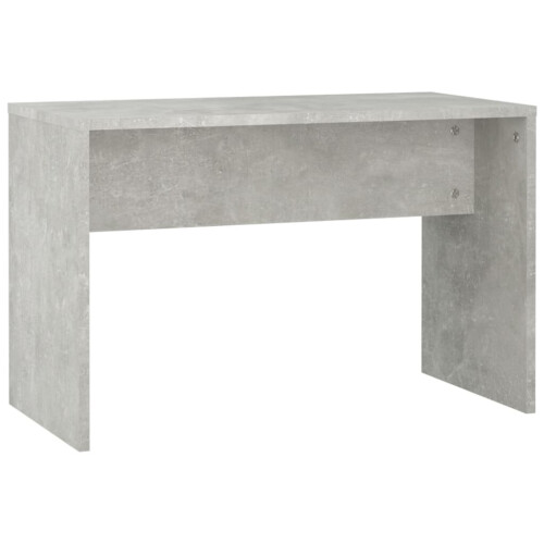 VidaXL vidaXL Dressing Table Set with LED Concrete Grey Engineered Wood Makeup Table 2