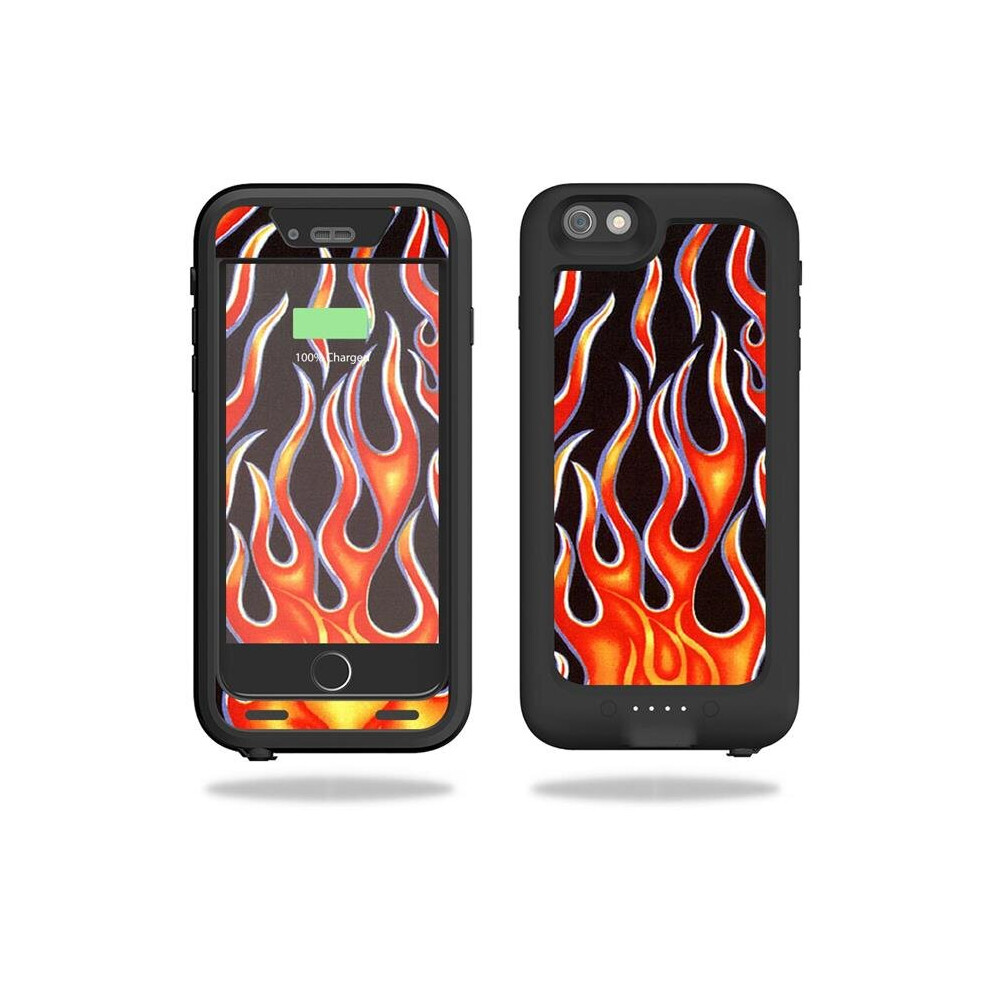 MightySkins MJH2PIP6PL-Hot Flames Skin for Mophie Juice Pack H2Pro for iPhone 6 Plus & 6S Plus Case Wrap Cover Sticker - Hot Flames-image-OPC-P9ZMHPS-NEW