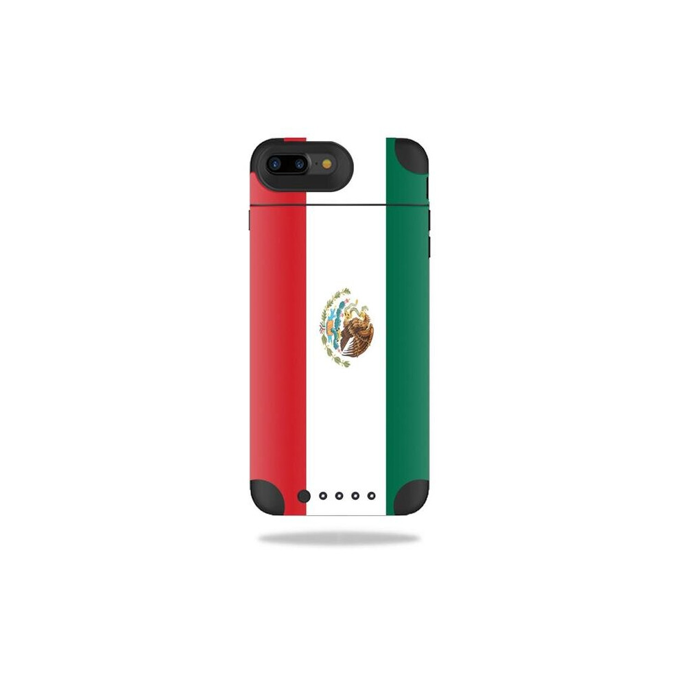 MightySkins MJAIRIP7PL-Mexican Flag Skin for Mophie Juice Pack Air iPhone 7 Plus Wrap Cover Sticker - Mexican Flag-image-OPC-P9ZMS75-NEW