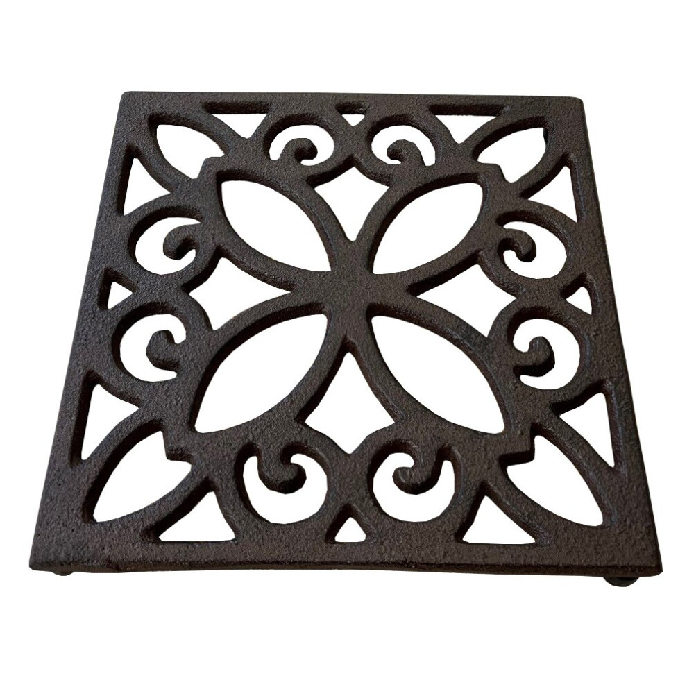 Cast Iron Square Table Trivet