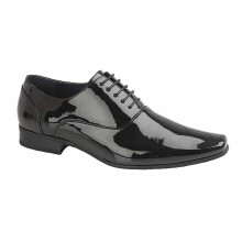 (10 UK, Black) Route 21 Mens 5 Blind Eye Oxford Shoes