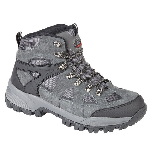 (10 UK, Charcoal Grey) Johnscliffe Mens Andes Hiking Boot