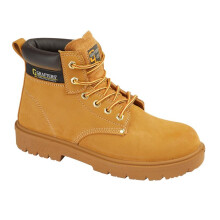 (42 EU, Honey) Grafters Mens 6 Eye Safety Boot