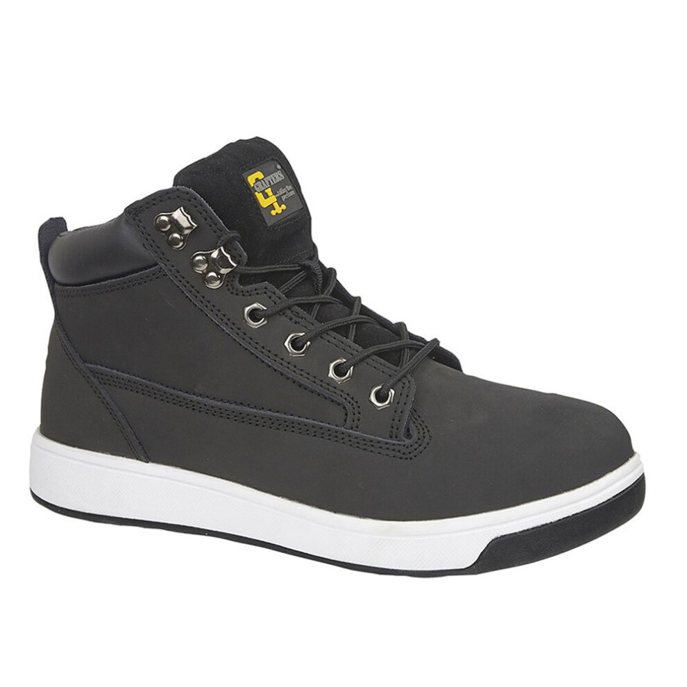 (41 Eu, Black) Grafters Unisex Safety Trainer Shoes 5050703527439