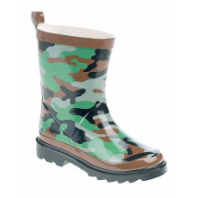 (1 UK Child, Camouflage) Stormwells Kids Camouflage Print Wellingtons
