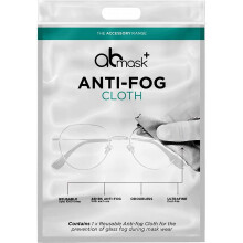Anti-Fog Dry Cloth, Pack of 3 Demister Lens Wipe for Glasses, Stay Mist Free for 48 Hours, Reusable up to 1000 Times
