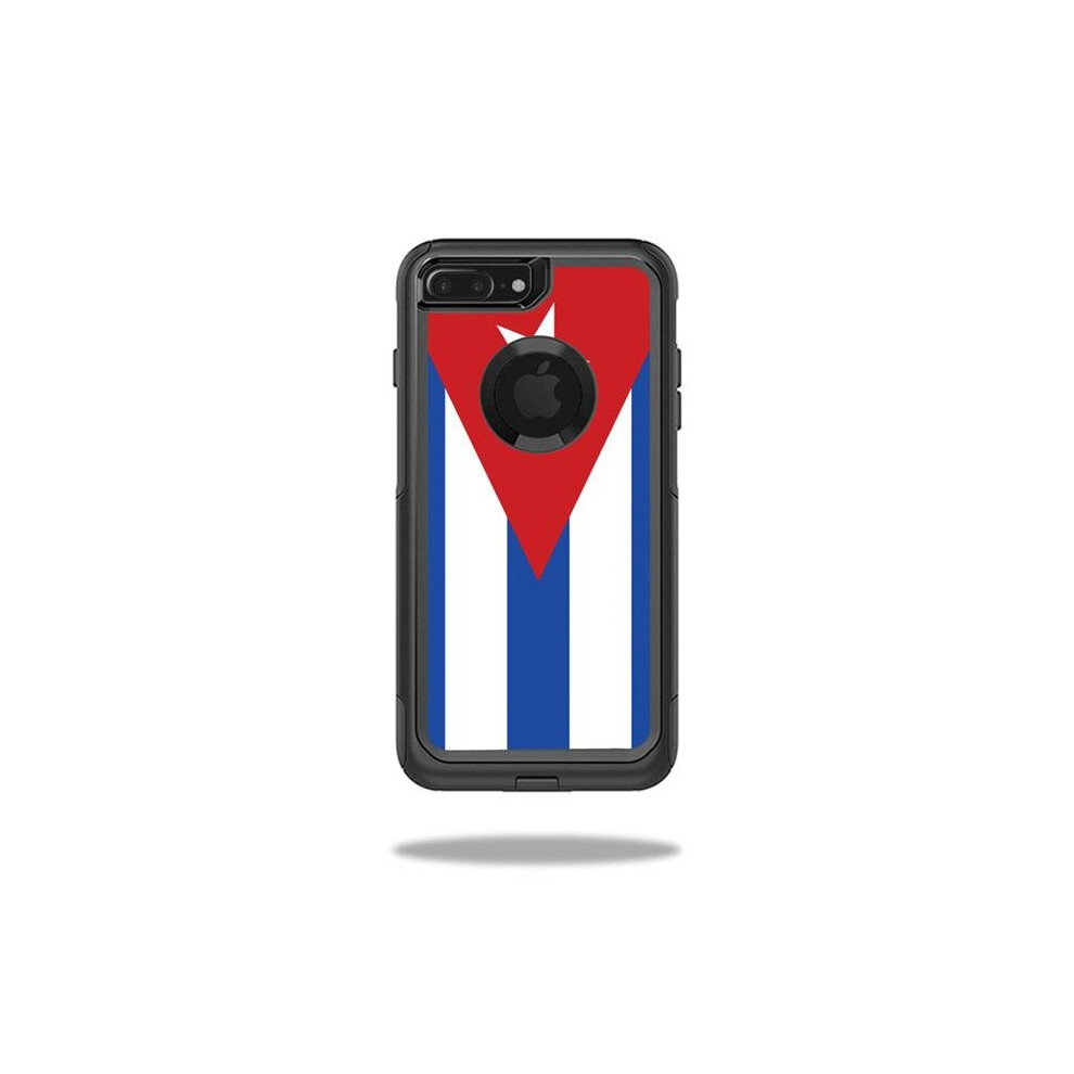 MightySkins OTCIP7PL-Cuban Flag Skin for Otterbox Commuter iPhone 7 Plus Case Wrap Cover Sticker - Cuban Flag-image-OPC-P9ZMHJK-NEW