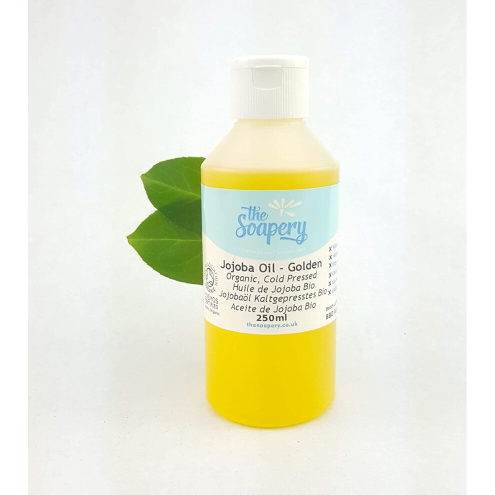 Jojoba Oil Organic Cold Pressed 250ml - 100% Pure