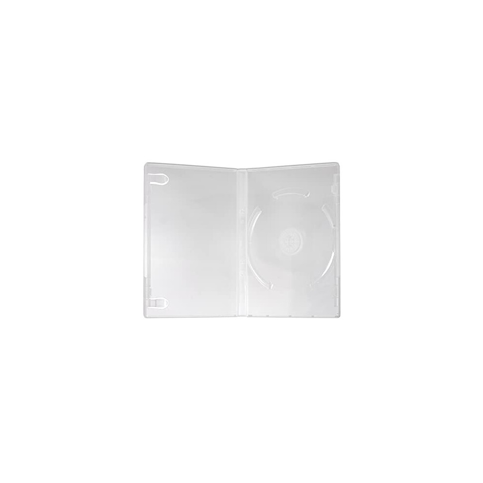 50 X Clear Viva Elite Single Disc Dvd Case By Dragon Trading Black 3418401494071