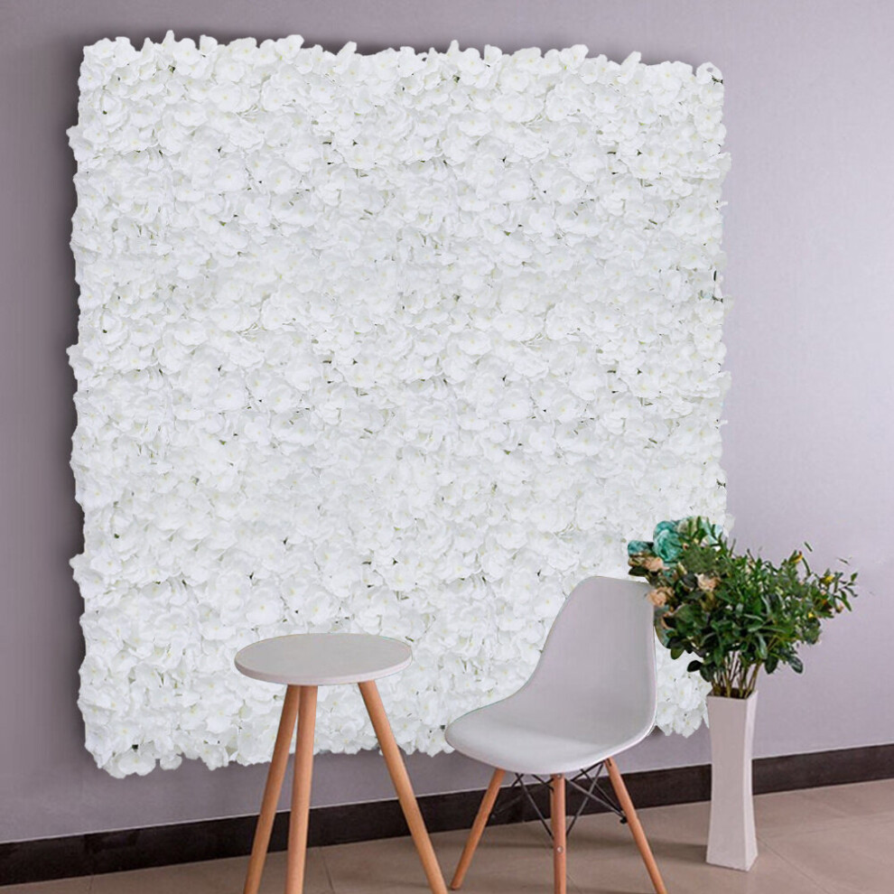 Artificial Flowers Wall Panel Silk Rose for Backdrop Wedding Decoration