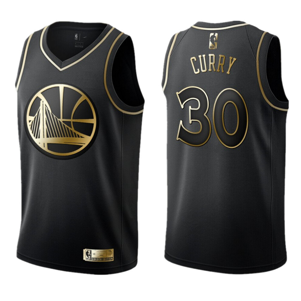 Darmowade (2Xl) Stephen Curry # 30 Basketball Jersey En State Warriors Aldult Sport Shirts Basketball Jersey Gold