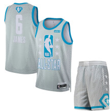 (L) NBA James #6 Basketball Jersey Game Jerseys Suit