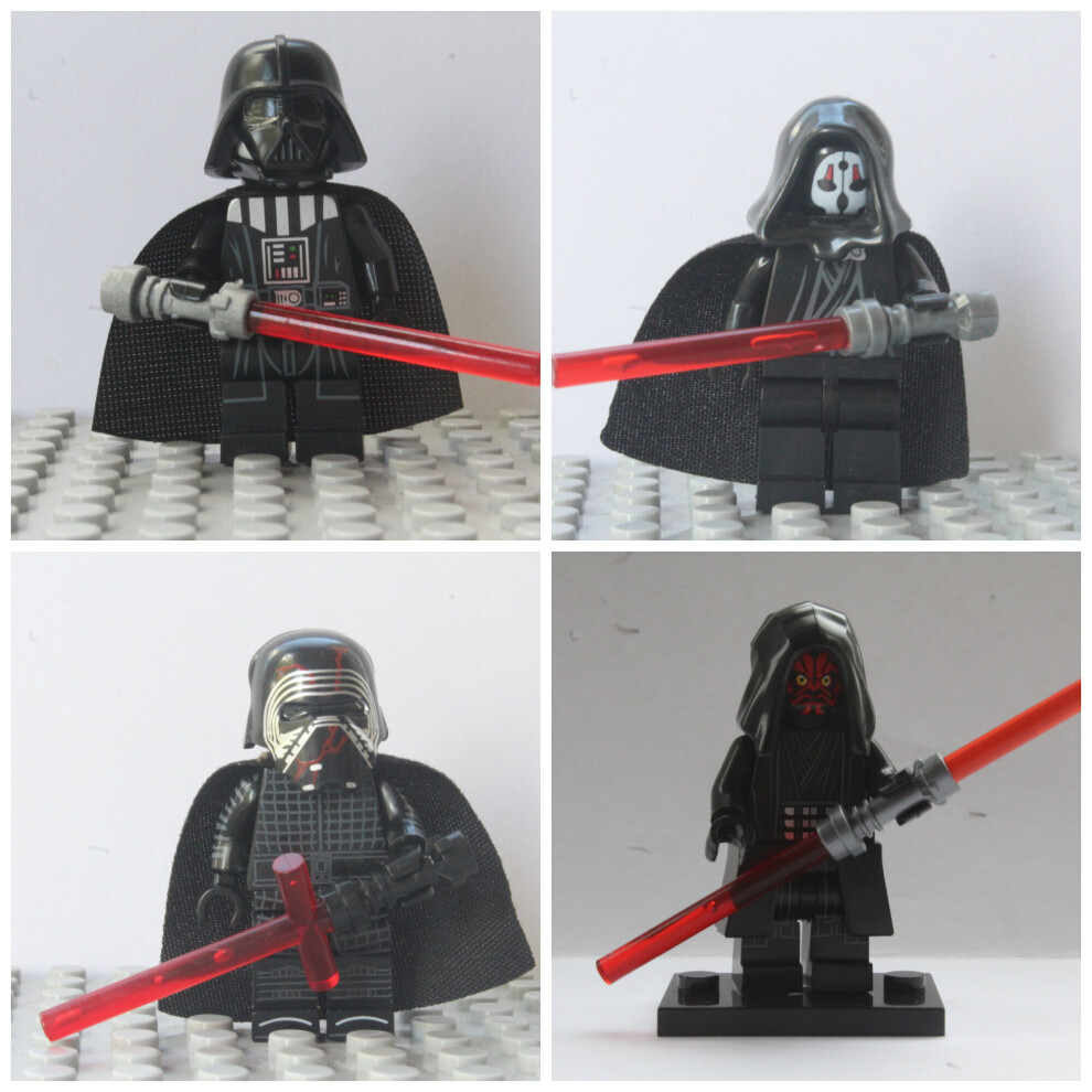 Star Wars Hero Fit Lego Mini Figures Construction Toy Vader Kylo Ren