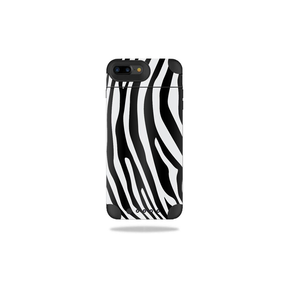 MightySkins MJAIRIP7PL-Black Zebra Skin for Mophie Juice Pack Air iPhone 7 Plus Wrap Cover Sticker - Black Zebra-image-OPC-P9ZNPT8-NEW