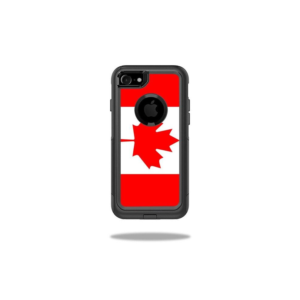 MightySkins OTCIP7-Canadian Flag Skin for Otterbox Commuter iPhone SE 2020 7 & 8 Case Wrap Cover Sticker - Canadian Flag-image-OPC-P9ZNPTX-NEW