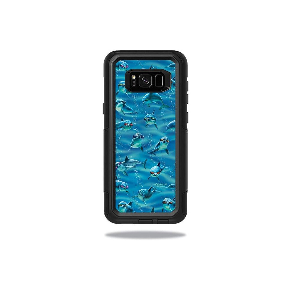 MightySkins OTCSGS8PL-Dolphin Gang Skin for Otterbox Commuter Samsung Galaxy S8 Plus Case - Dolphin Gang-image-OPC-P9ZNPS7-NEW