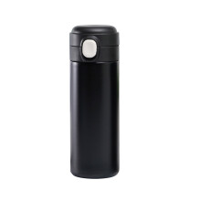 (Black, 420 ML) Youngshion Stainless Steel Insulated Water Bottle