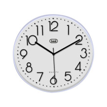 Trevi OM 3508 S Wall Clock 30 Cm Quartz WHITE Silent Movement