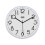 Trevi OM 3508 S  Wall Clock 30 Cm Quartz WHITE Silent Movement 1