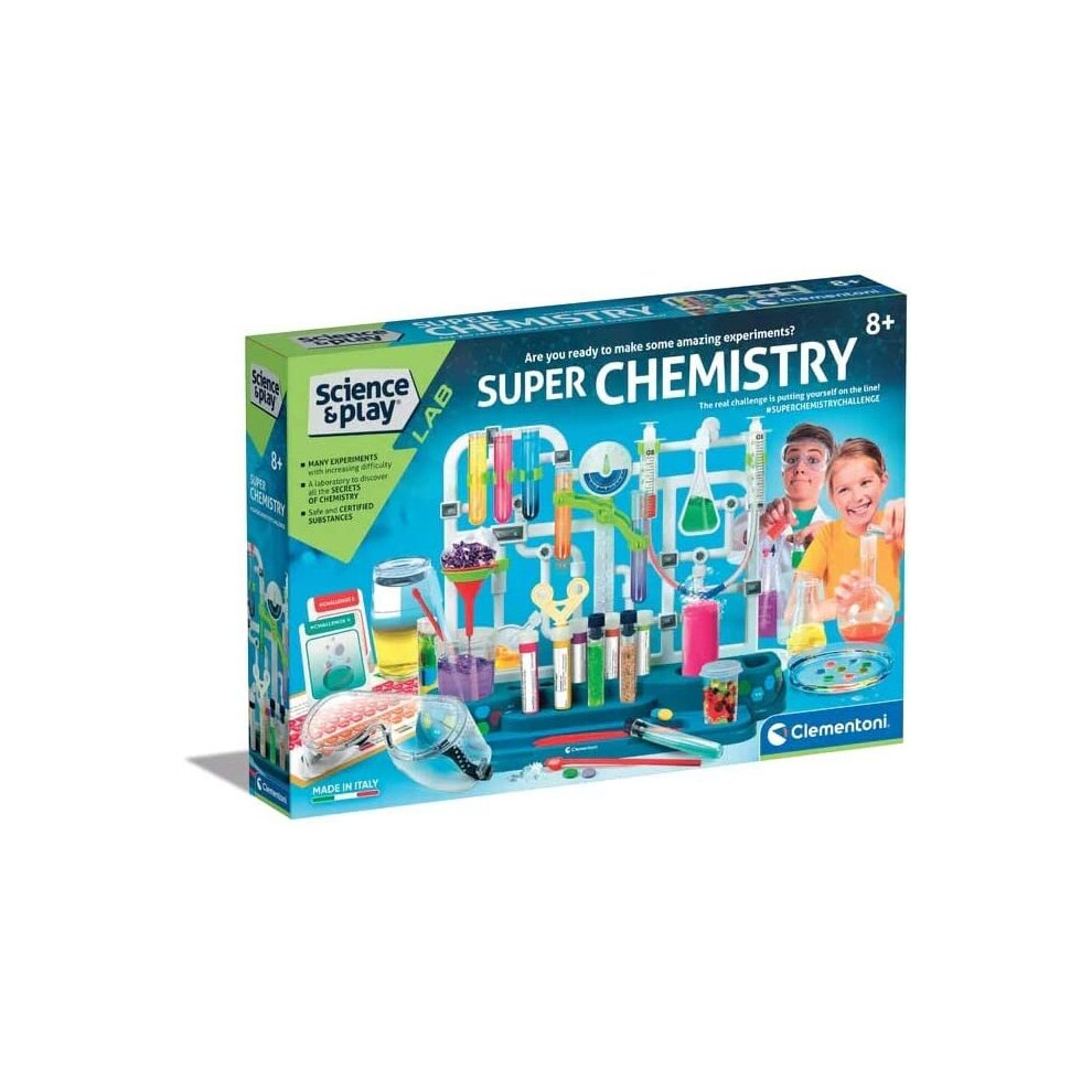 Science Museum The Chemistry Laboratory Set 61549 By Clementoni