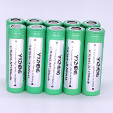 10er Pack 18650-22F Akku 2200mAh Li-Ion 3,7V – Wiederaufladbarer Akku für Samsung