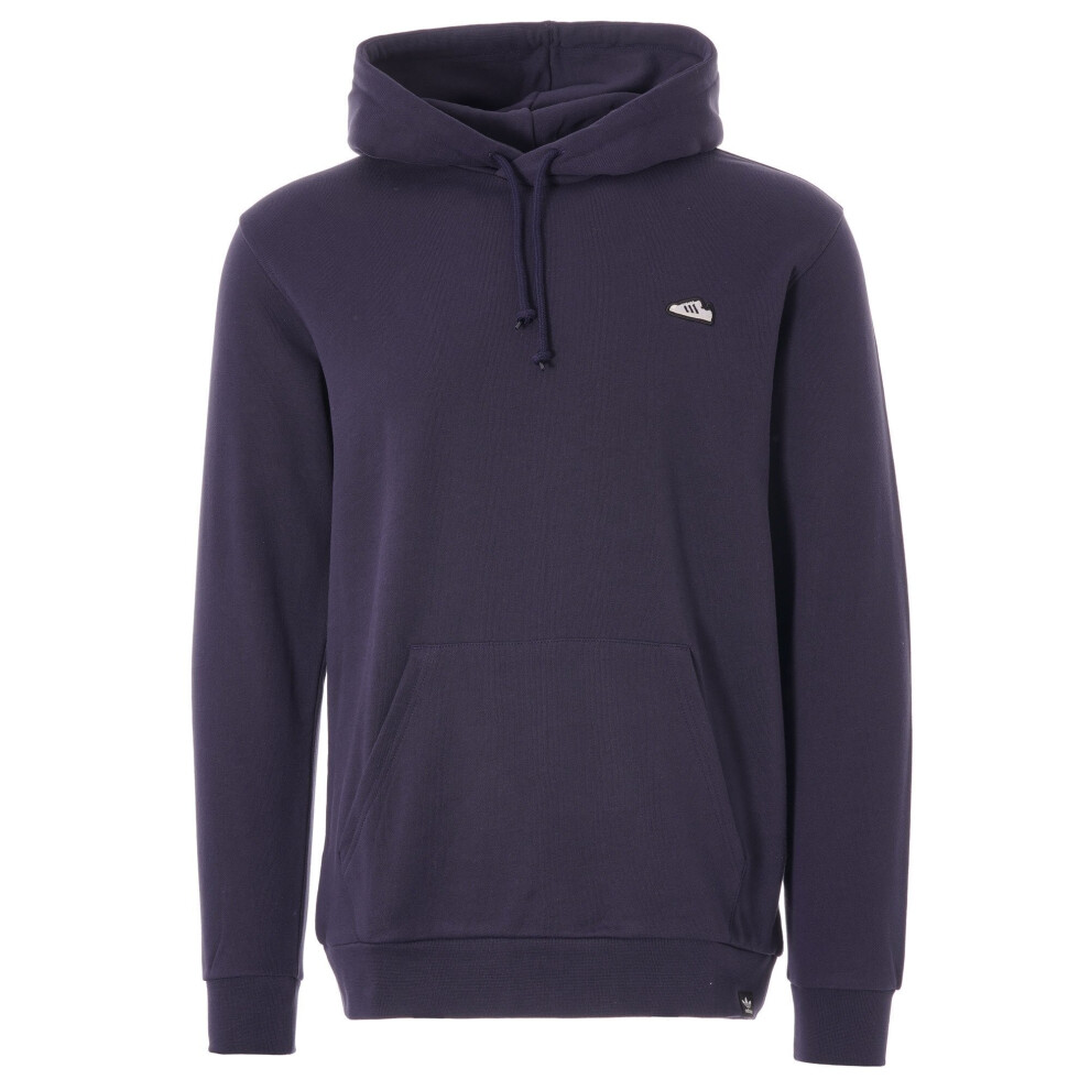 (Navy, Small) adidas 'Originals' Superstar Emblem Hoodie - FM3398 - Legend Ink