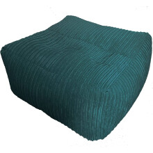 (Teal) Jumbo Cord Mega Cube Beanbag XL Pouffe beanbags