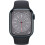 Apple Apple Watch 8 GPS 41mm Midnight Aluminium με αθλητικό λουράκι M/L 2