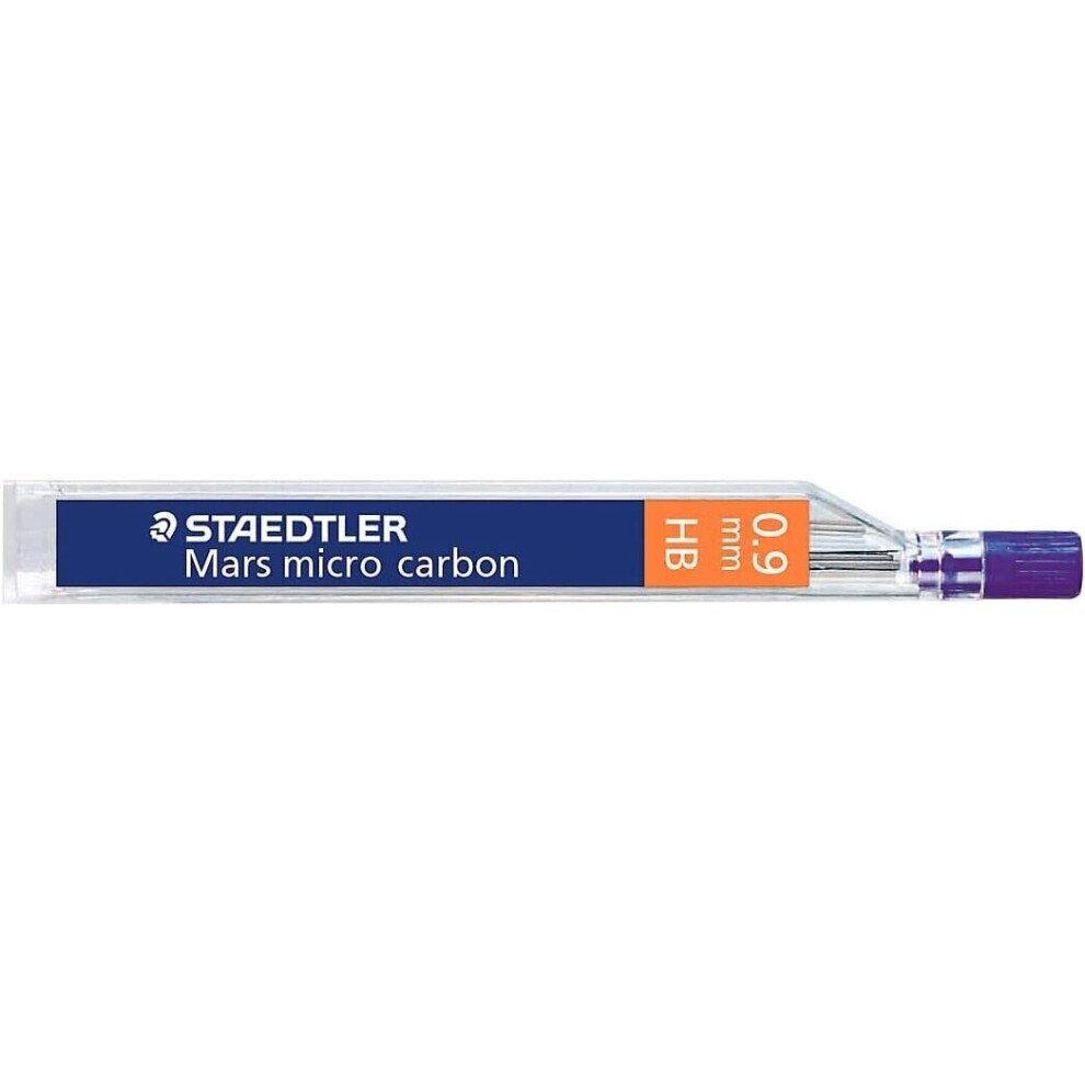 Staedtler 250 Mars Micro Leads - 0.9Mm Hb - 1 Tube Of 12 Leads